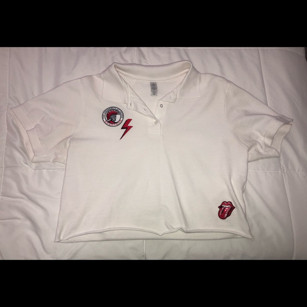 UNIVERSITY OF TAMPA CROPPED POLO